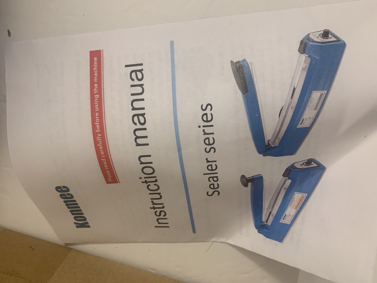 Konmee Sealer Series Office Or Home Use blue