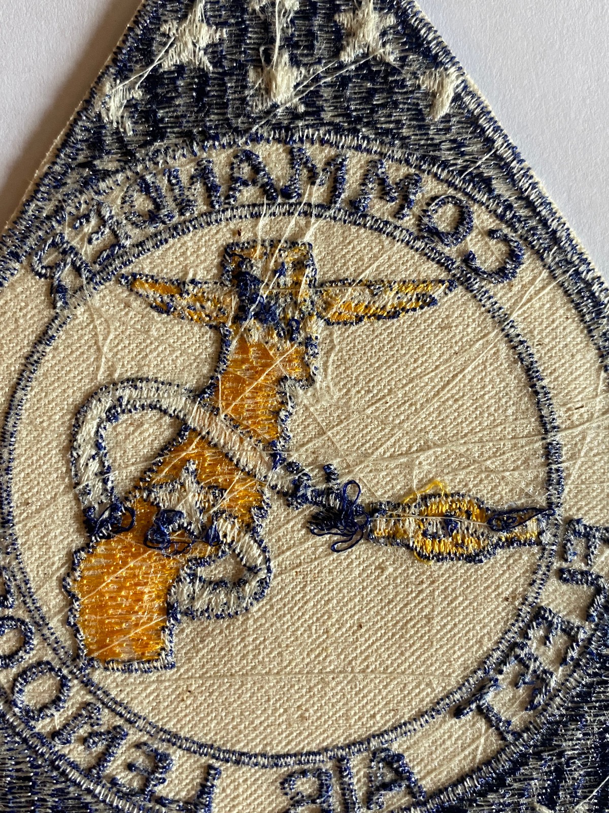 Navy Patches Air Station NAS Lenore US Navy Fighter Attack Base Commander Patch