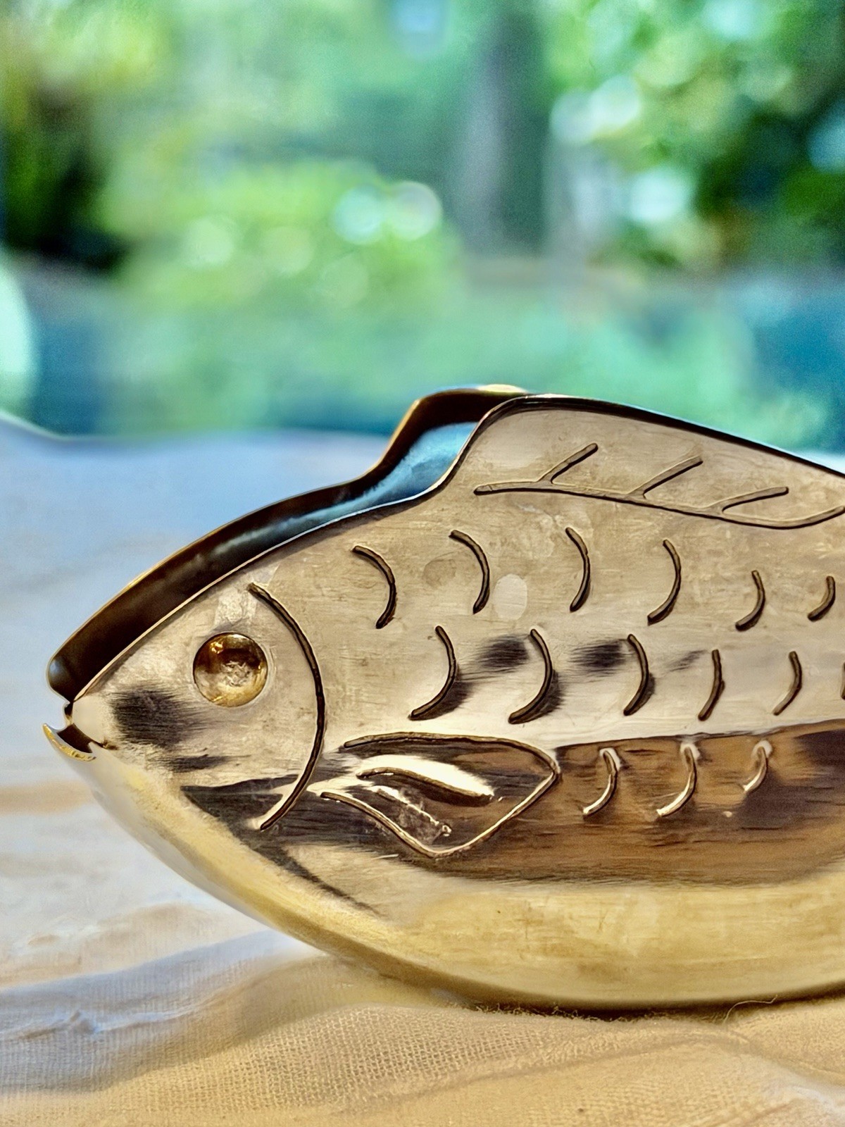 SET TWO Fish Shape Stainless Steel Lemon Squeezer Manual Citrus Juicer Whimsical
