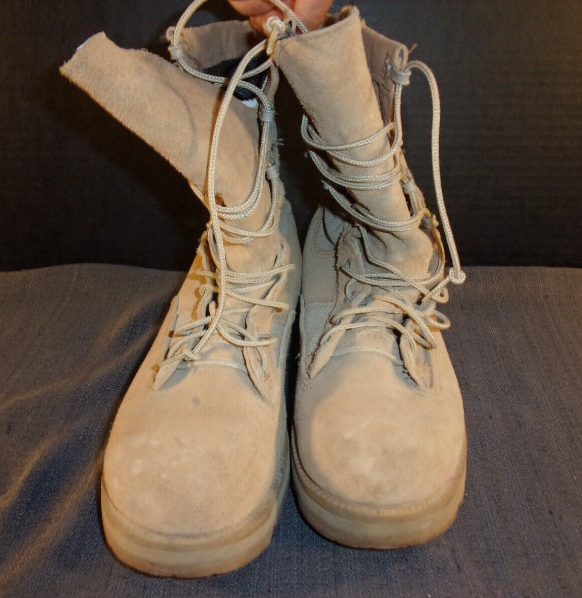 BELLEVILLE GORE-TEX 6.5R 251-90 TAN DESERT SAND COMBAT BOOTS COLD WEATHER