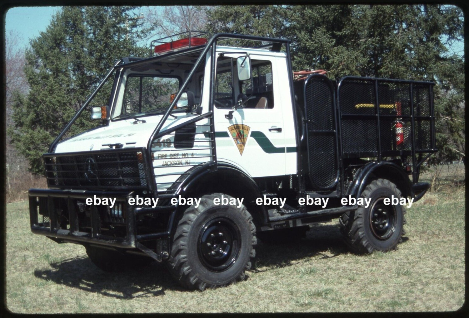 Jackson Twp NJ Mercedes Unimog Brush Truck Fire Apparatus Slide