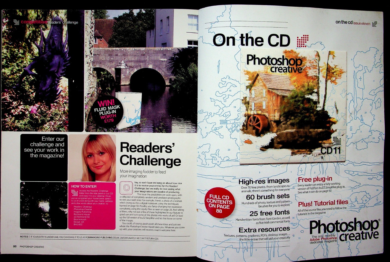 Photoshop Creative Collection ISSUE 11 *CD INCLUDED*