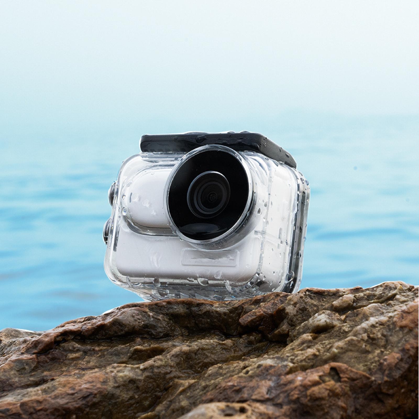 Waterproof Case WIth Bracket Screw Durable For Camera Clear Shooting Underwater