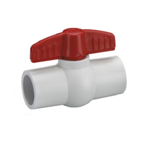 NEW B&K 107-634 PVC SCH 80 3/4 " GLUE ON PVC PIPE BALL VALVE SALE 6446728