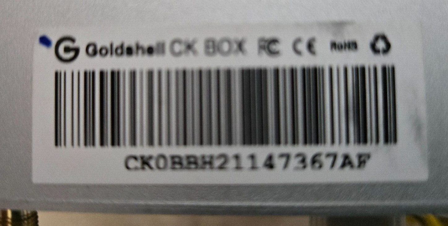 Goldshell CK-BOX NERVOUS CKB Miner ASIC 1.05 Th/s IN US WITH POWER SUPPLY