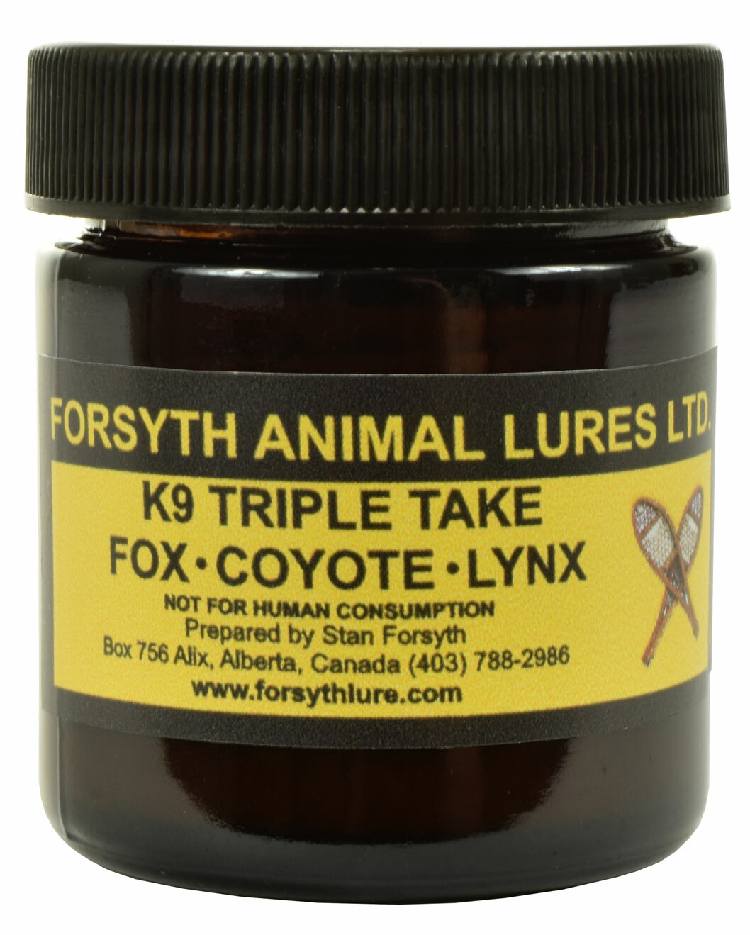 Forsyth K9 Triple Take Lure for Coyote Fox Bocat Trapping - 1.7 oz Predator Lure