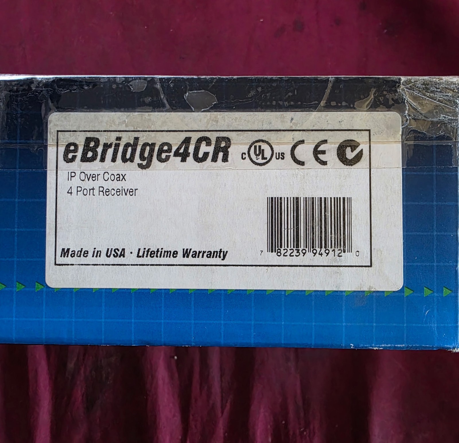 Altronix eBridge4CR IP Over Coax 4 Port Receiver