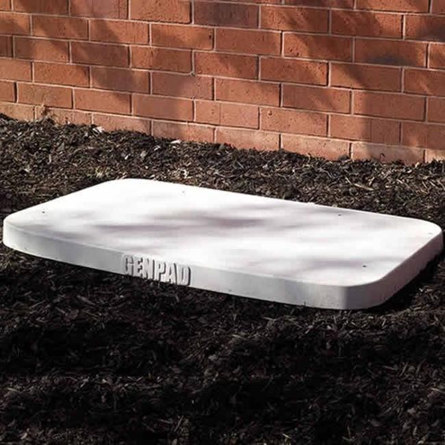 GenPad 10000007852 Standard 3" Composite Cement Pad for Generac