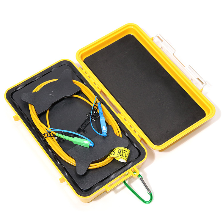 OTDR Fibre Ring Dead Zone Eliminator Launch Cable Box 2km for SM Free shipping