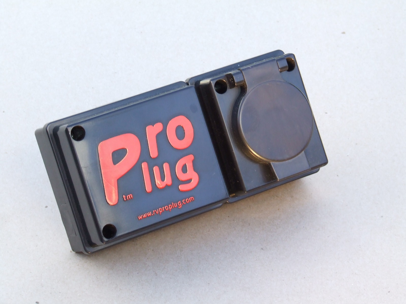 Surface Mount 7 Pin Flat Blade Trailer Connector, Pro Plug RV7