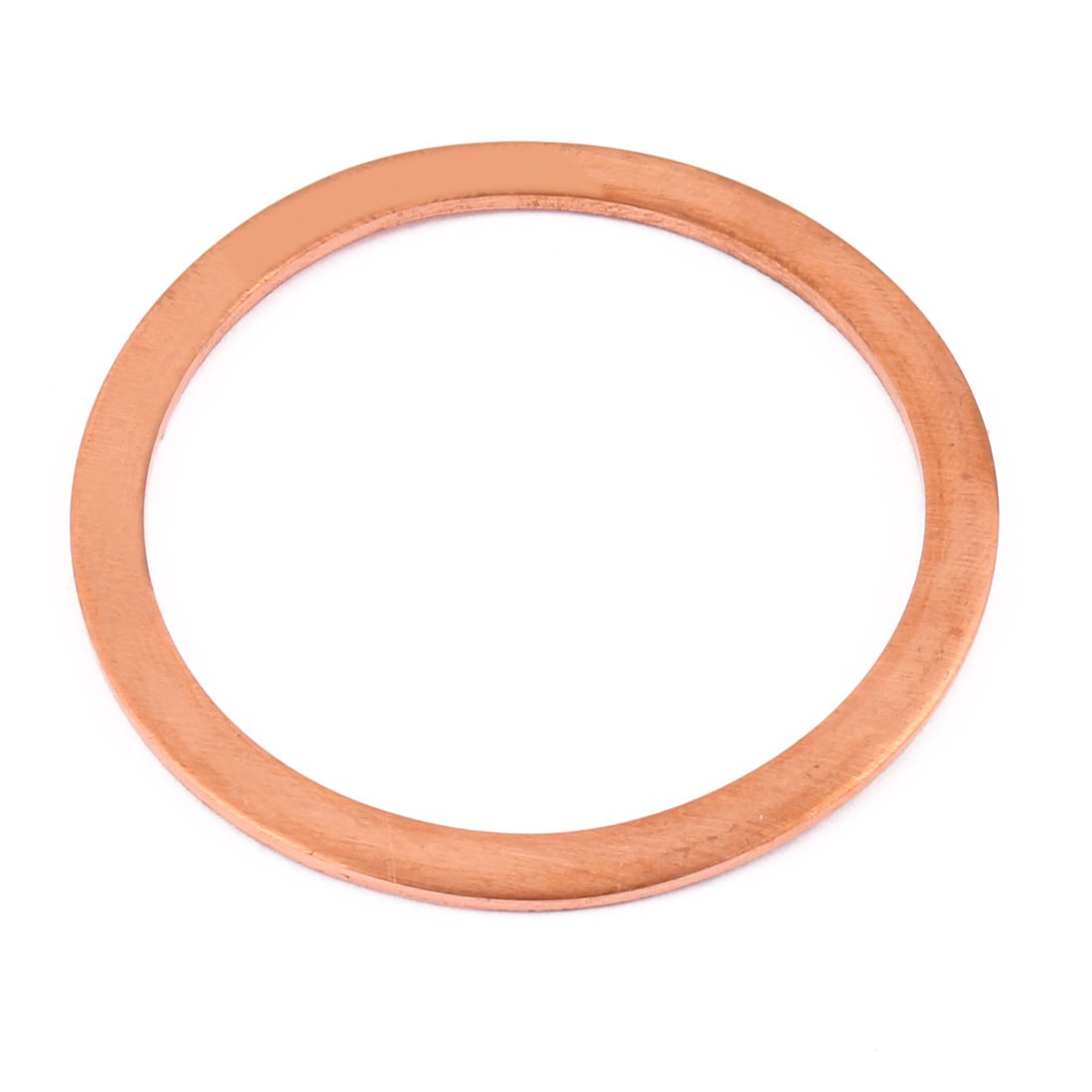 60mmx50mmx2mm Flat Ring Copper Crush Washer Sealing Gasket Fastener