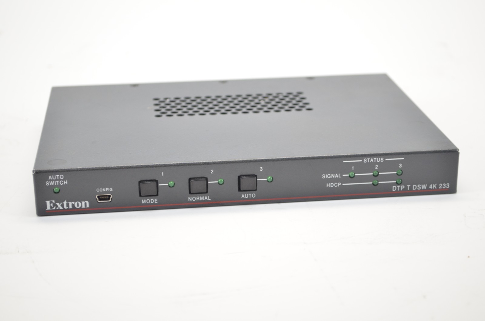 Extron DTP DSW 4K 233 Three-Input Multiformat Switcher NO POWER SUPPLY