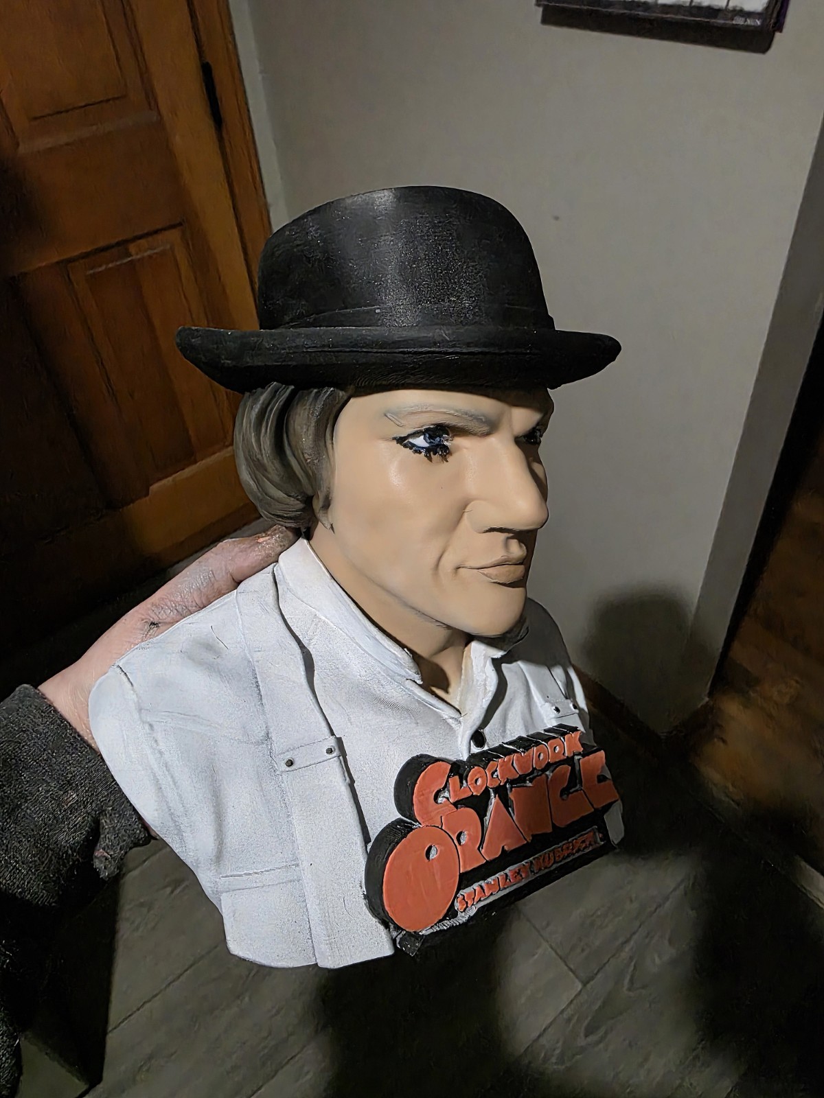 Stanley Kubricks Clockwork Orange Alex Bust Cult Classic Memorabilia Figurine