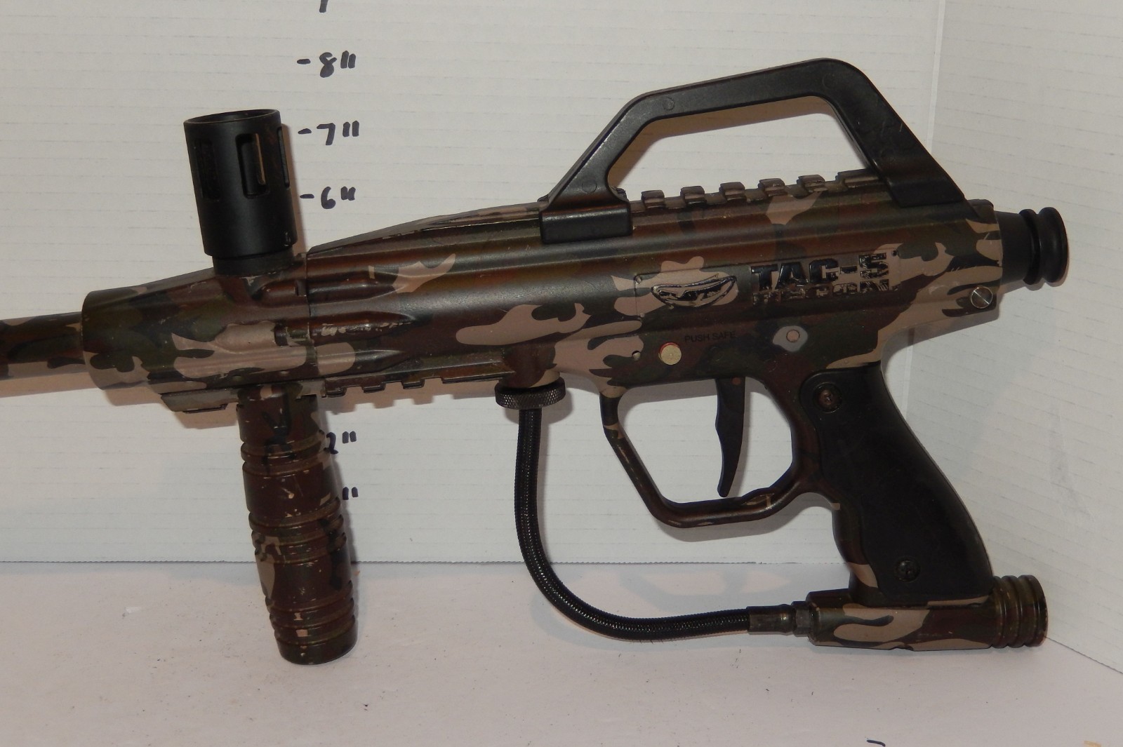 JT TAC-5 Recon Paintball Marker Camouflage Semi-Automatic