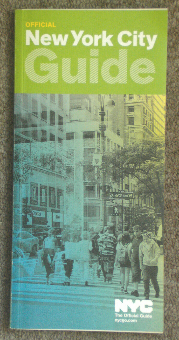 Official New York City NYC Visitor Tourist Guide Summer 2018