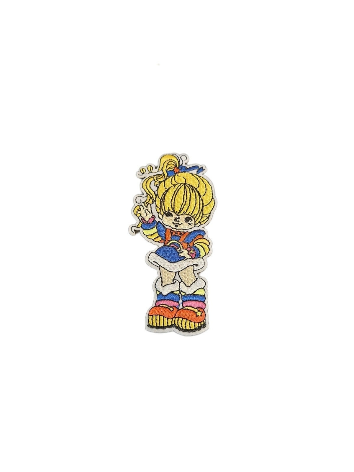 Embroidered Rainbow Brite Patch