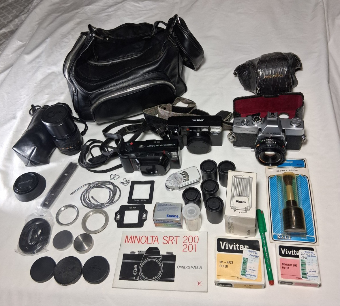 Cameras & Accessories Lot Untested Parts Only