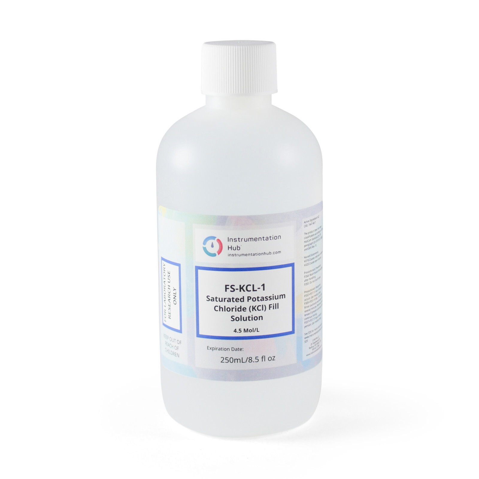 INSTRUMENTATIONHUB Saturated Potassium Chloride (KCl) Solution (8.5floz/250mL)