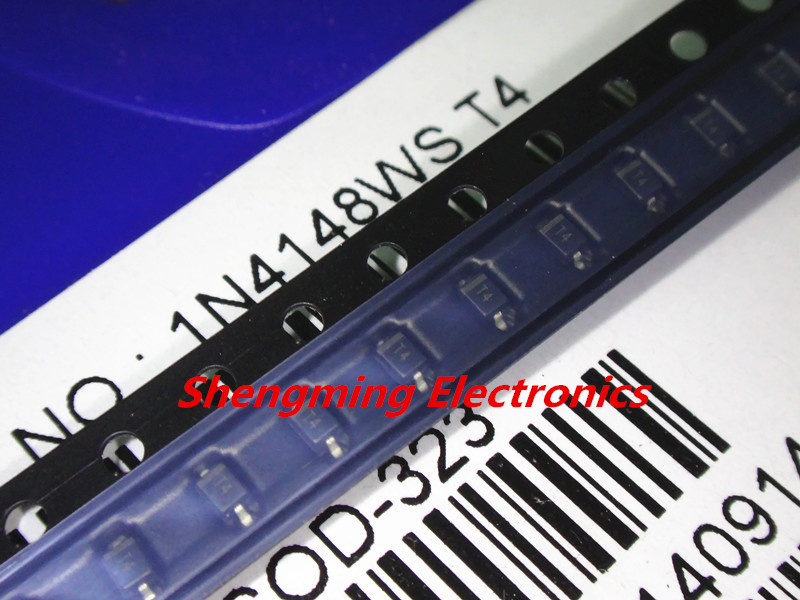 100PCS 0805 1N4148 T4 Switching Diode 1N4148WS IN4148 SOD-323