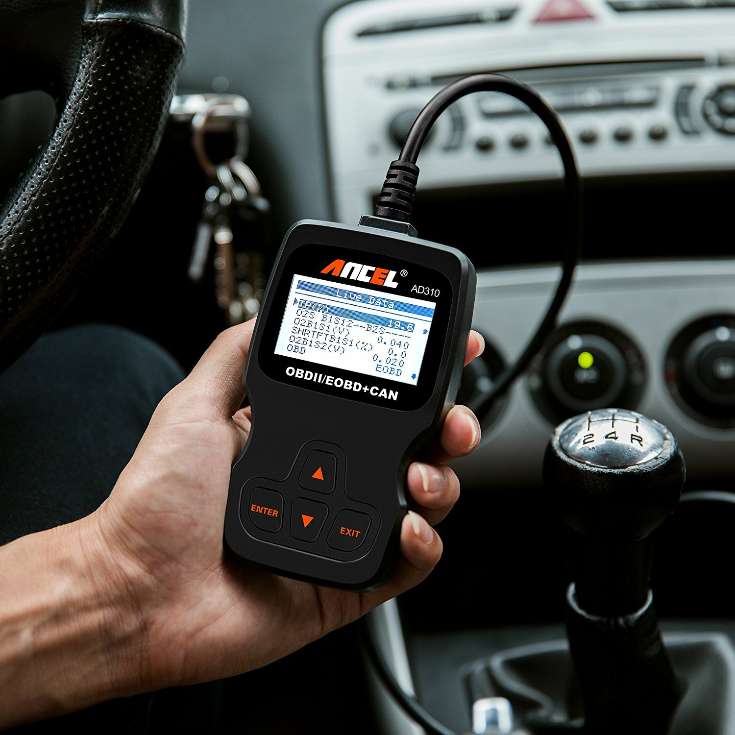 Automotive OBD2 Scanner Code Reader Check Engine Fault Diagnose Tool Ancel AD310