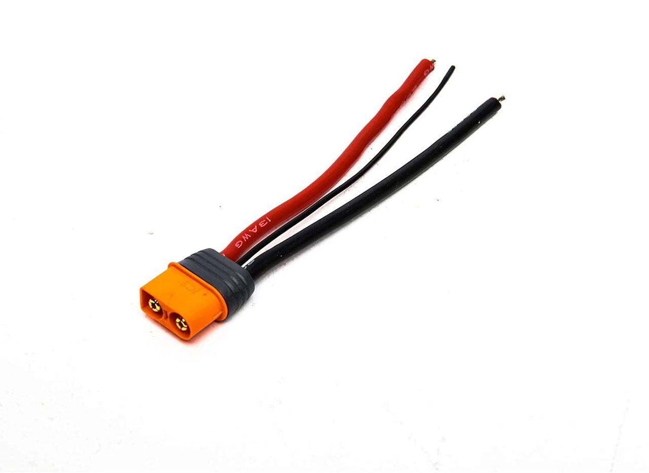 Spektrum RC SPMXCA305 Connector: IC3 Device w/ 4" 13AWG Wires