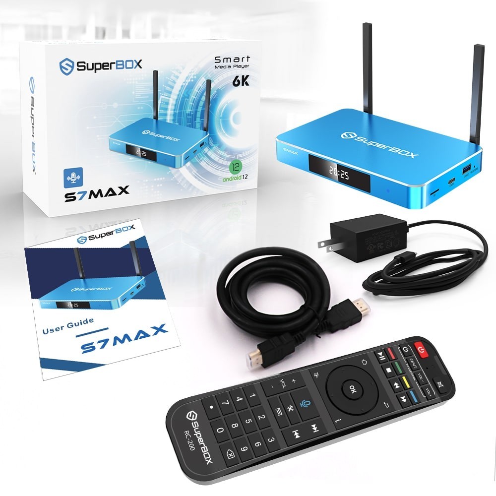 NEW RELEASE 2026 SUPERBOX S7 MAX