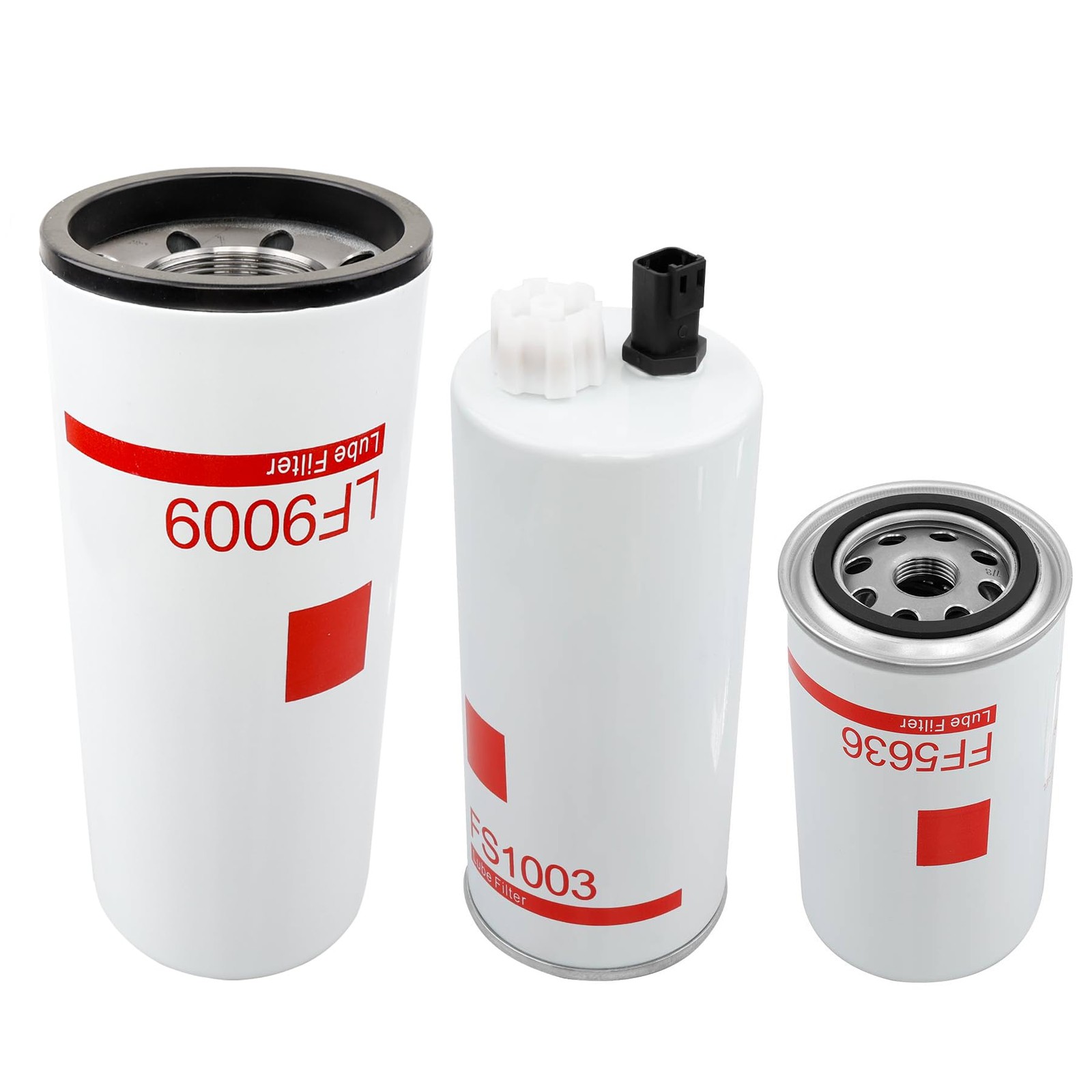 LF9009 FS1003 FF5636 Oil Filter and Water Separator Fuel LF9009+FS1003+FF5636