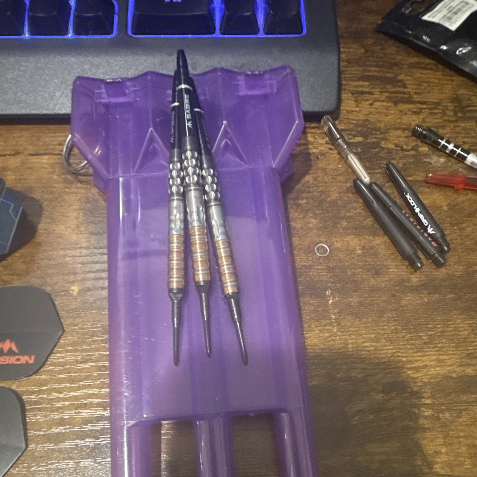 Mission Tycho 20 gram 95% Tungsten Soft Tip Darts Set