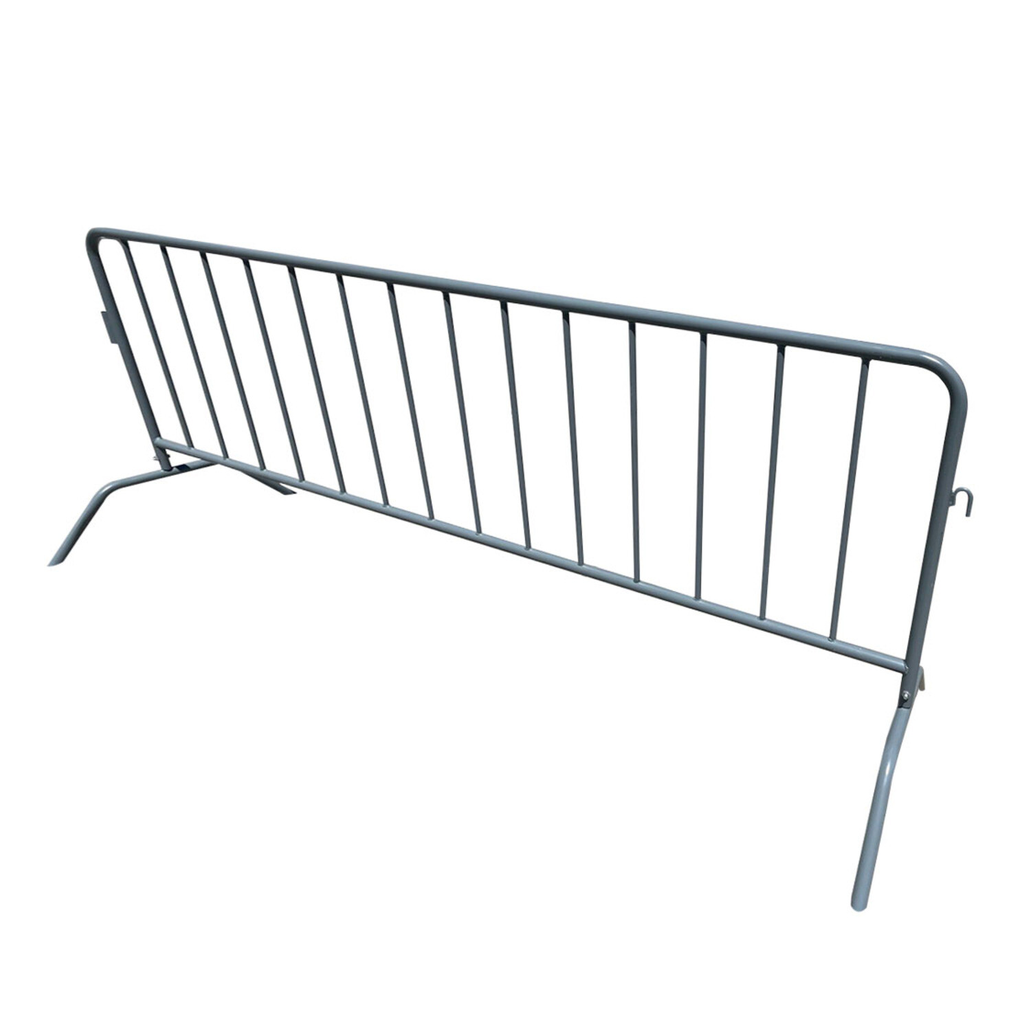 Sandbaggy 8.5 ft Metal Crowd Control Barricades - Interlocking Barriers