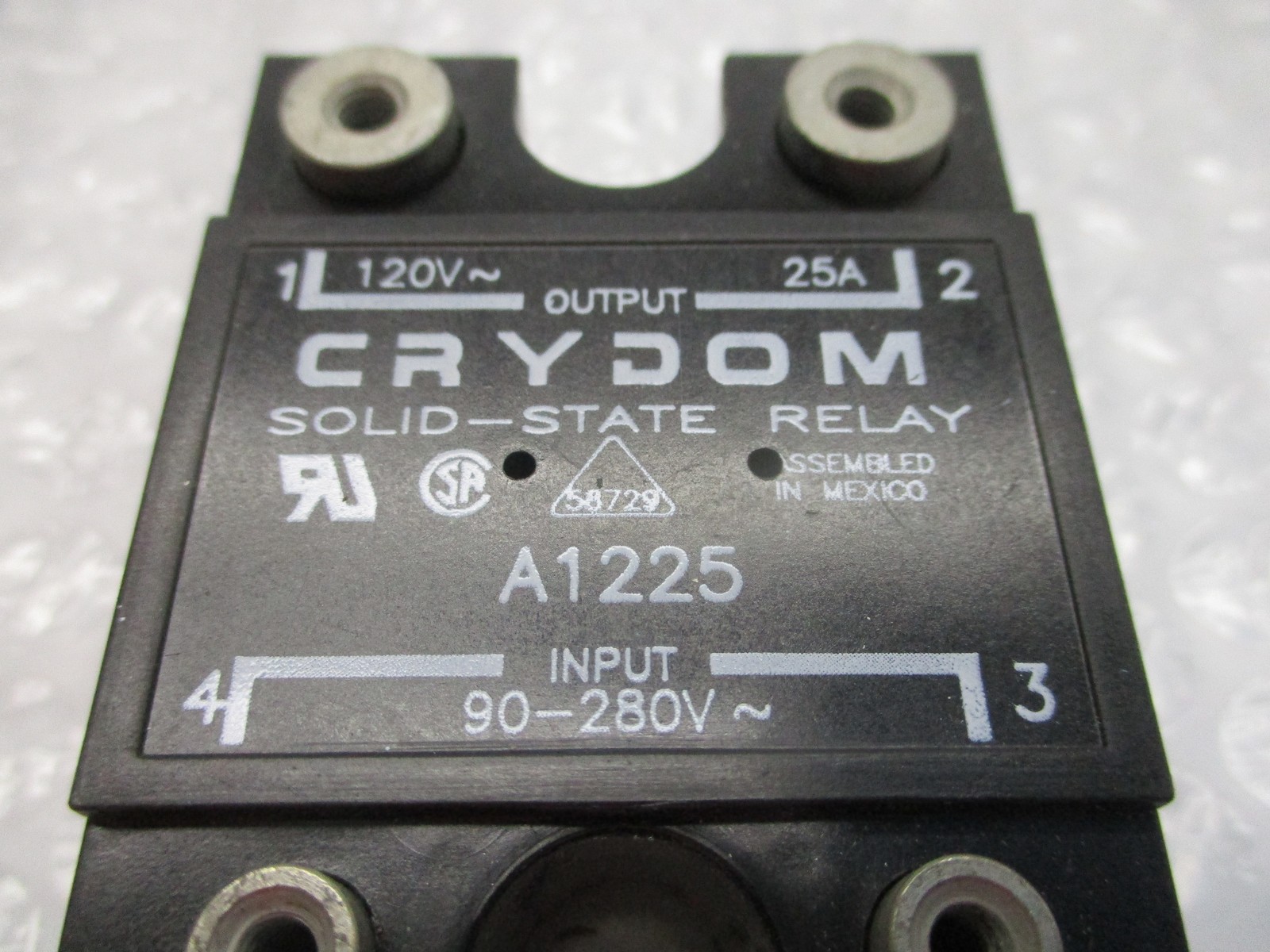 CRYDOM A1225 RELAY 280V UNMP