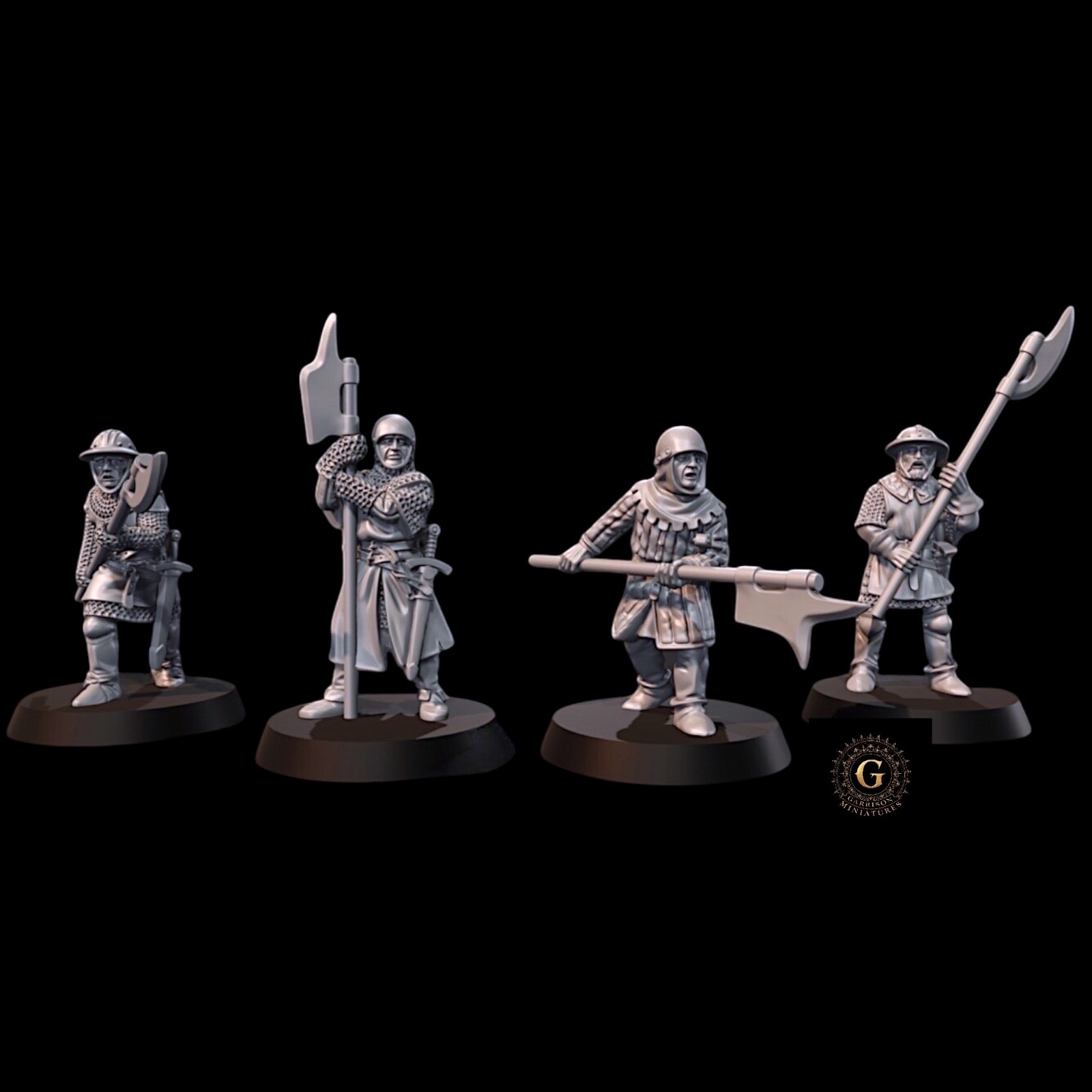 Early 14thC English Men at Arms Set 2 X4 28mm Medieval Wargames & Collectors