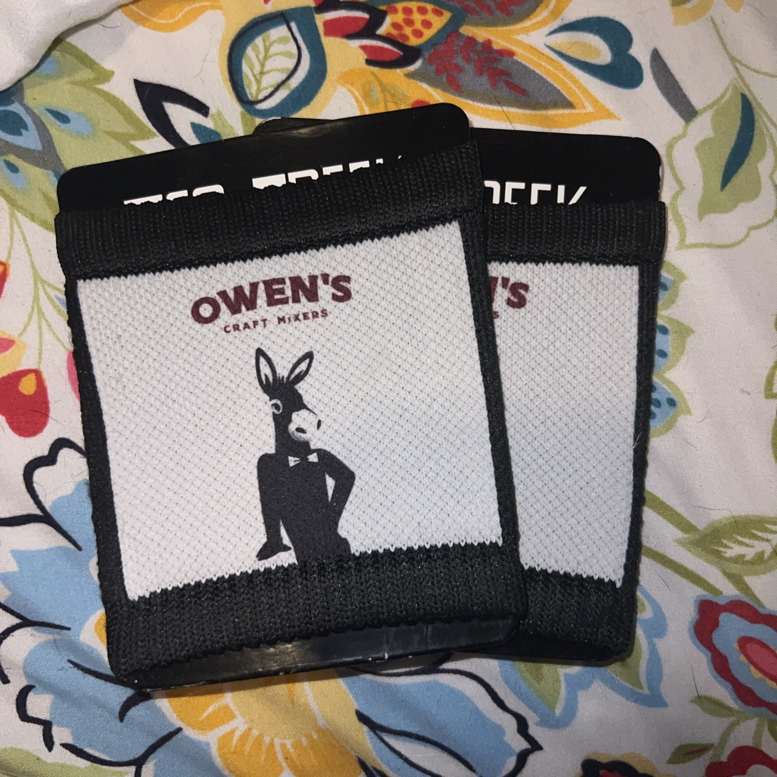 Owens Mixers Can Cover Coozie Beer Can Bottle Set Of 2