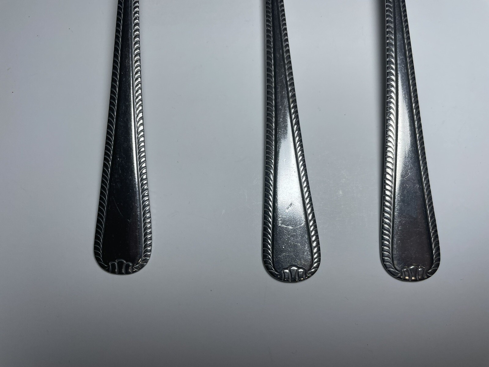 International Silver Stainless Serving Set - Serving Fork, Spoon, Slotted Spoon