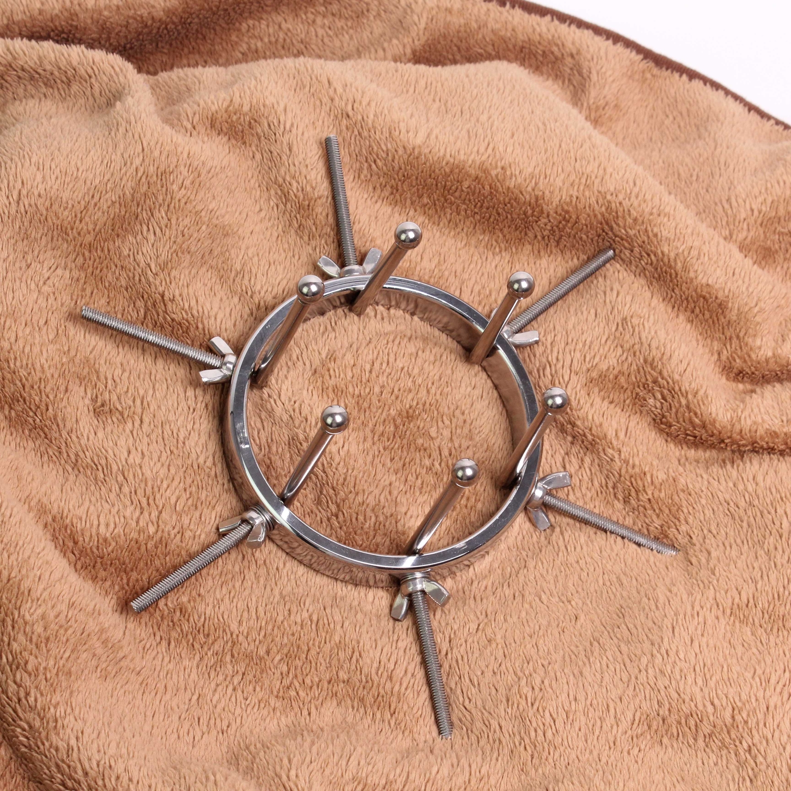 Adjustable Huge Plug Extreme Spreader stretcher Vaginal Speculum Chastity Device