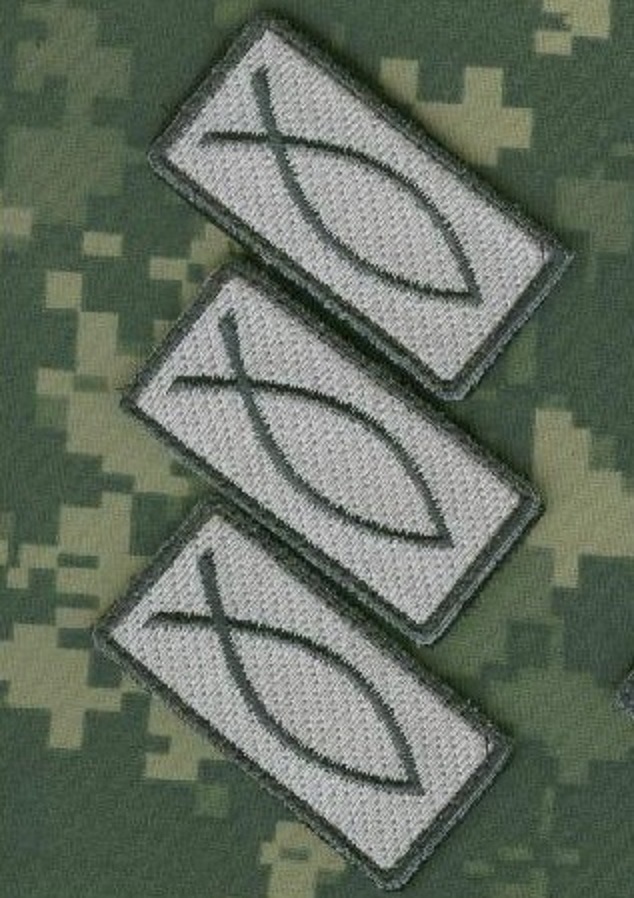 NATO ISAF INFIDEL WAR TROPHY SFG SEAL SAS JTF2 KSK νeIcrο 3-TAB: Christian Fish
