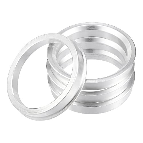 4pcs OD 65.1mm to ID 54.1mm Aluminum Alloy Car Auto Hub Centric 65.1mm-54.1mm