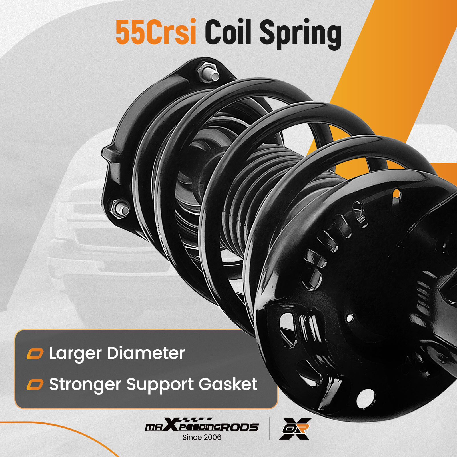 Pair Front Shock Struts Springs Assembly For Volkswagen Jetta Beetle Golf Passat