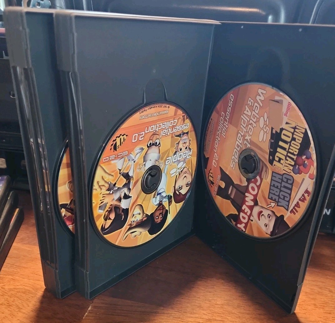 Animation Factory Essential Collection 2.0 EC-2.0 PC CD-ROM Y2K 3D Plus....