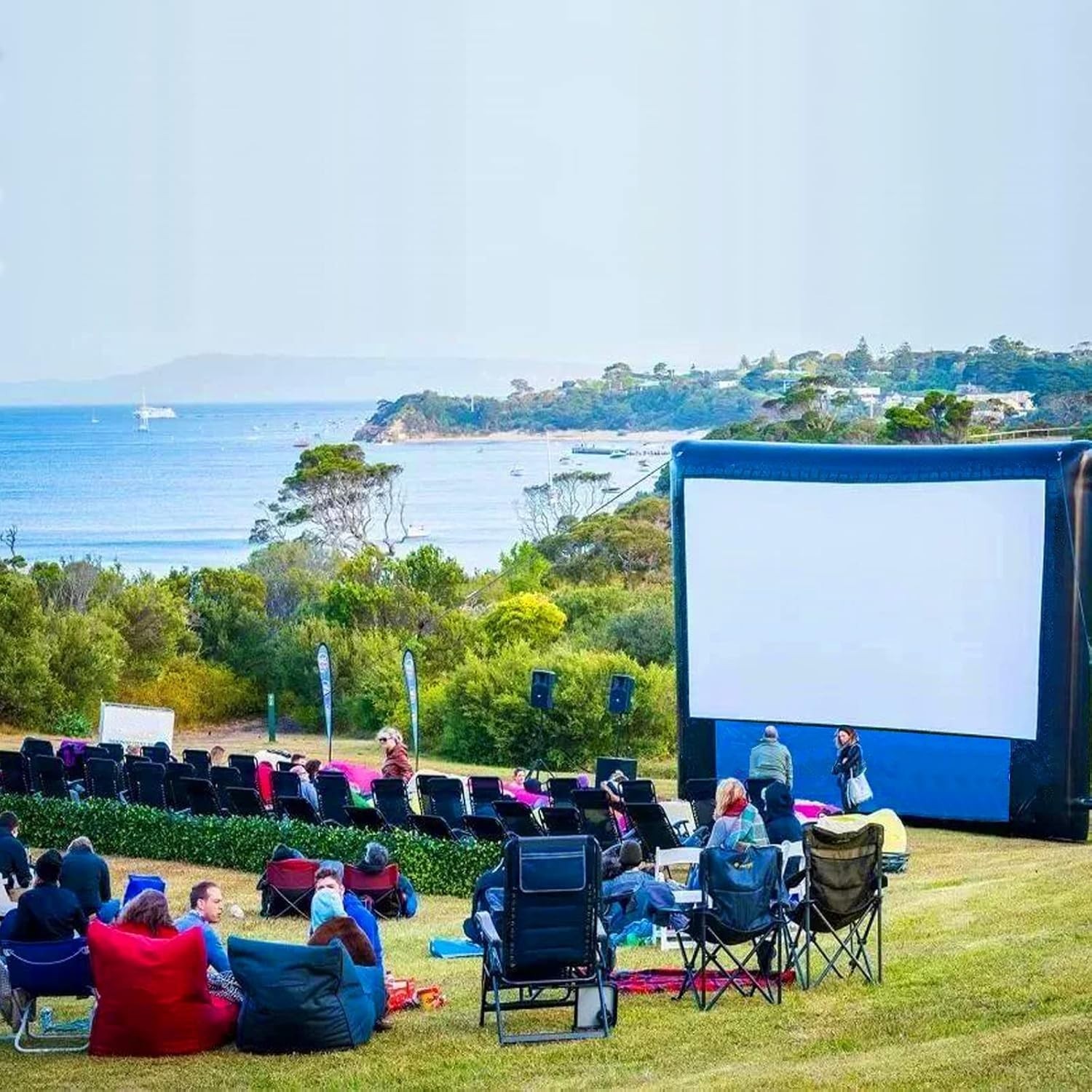 20ft Inflatable Projector Screen for Stunning Outdoor Cinematic Experiences