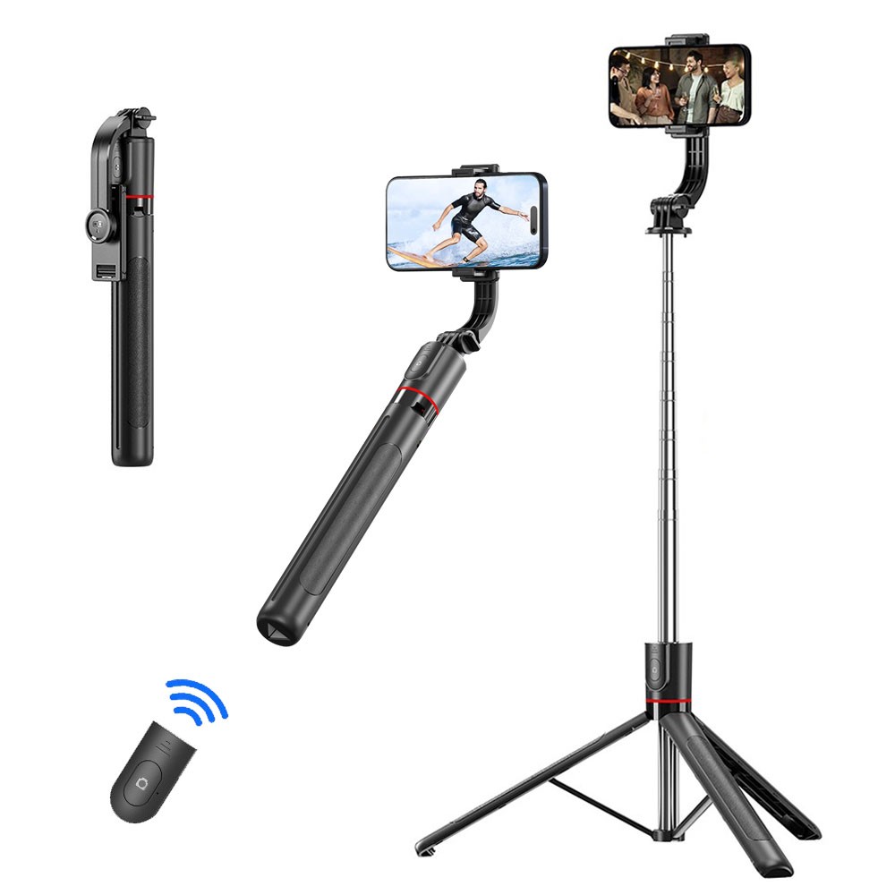 68" Selfie Stick Tripod All in 1 w/ Remote for iPhone Samsung Cell Phone Android
