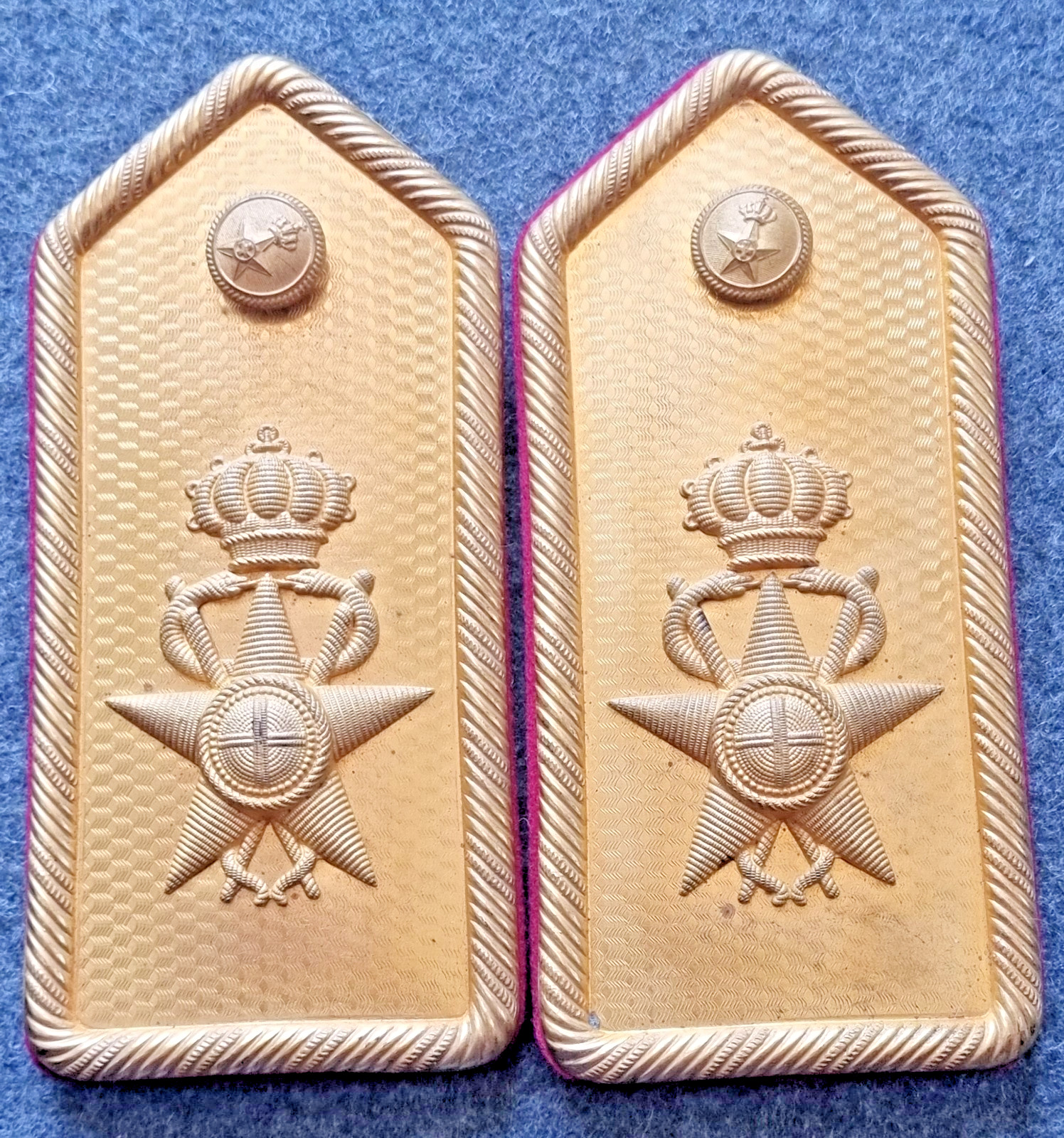 KINGDOM OF ITALY ROYAL ARMY COUNTERBALLS x OFFICIAL UPPER MEDICAL PARADE