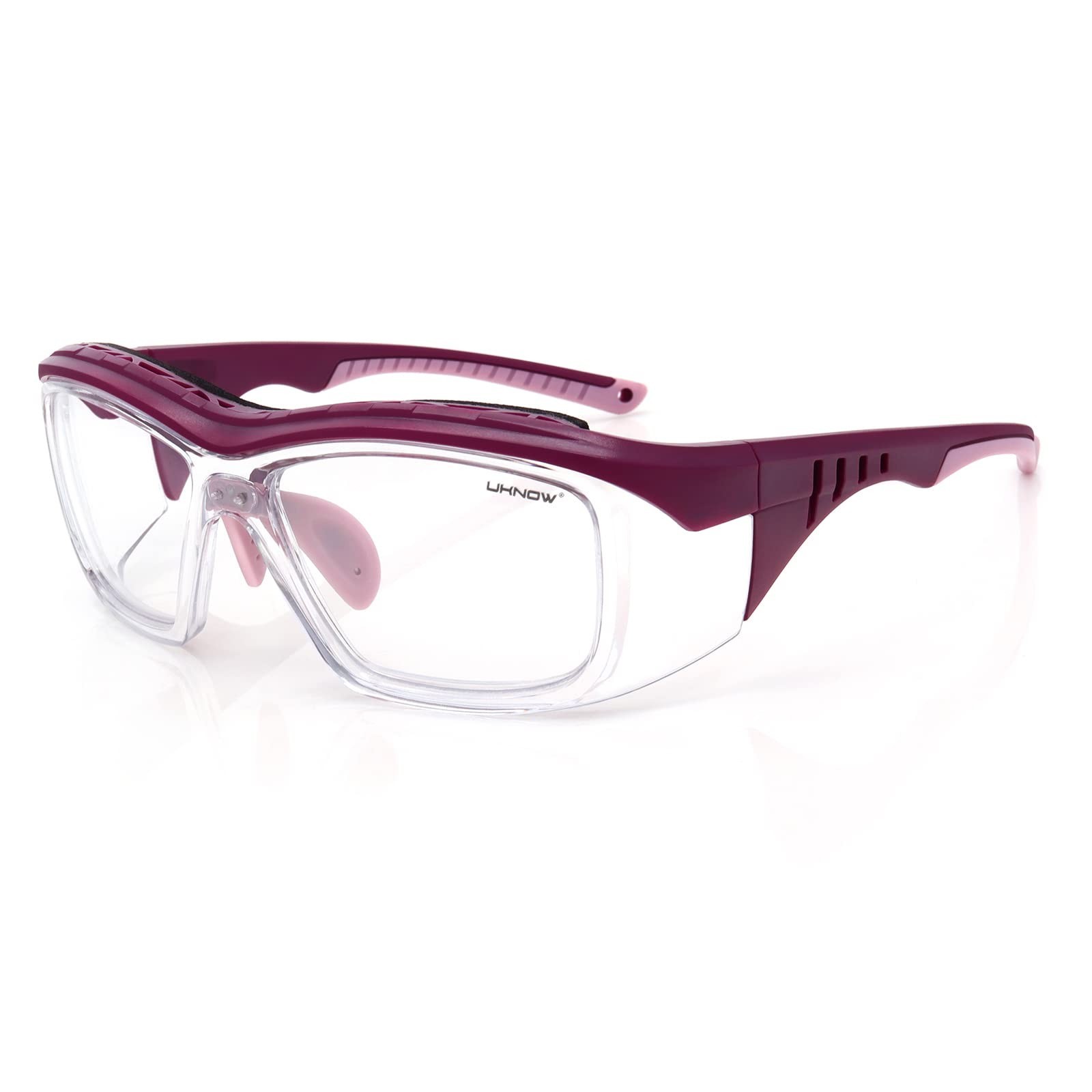 UKNOW Safety Glasses Anti Fog, Eye Protection with Clear UV Protection Lenses...