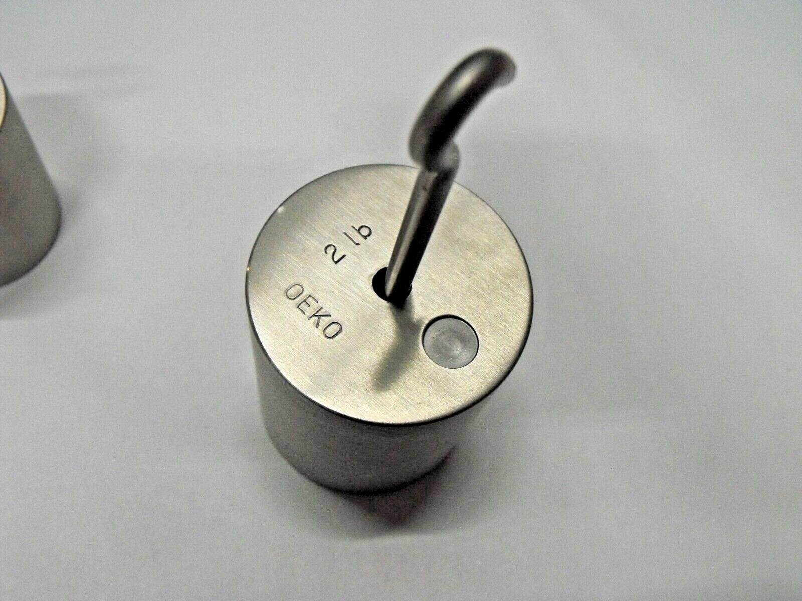 COM-TEN 1-2lb TENSILE PULL STRENGTH TESTER WEIGHTS COMTEN LOAD CELL CALIBRATION