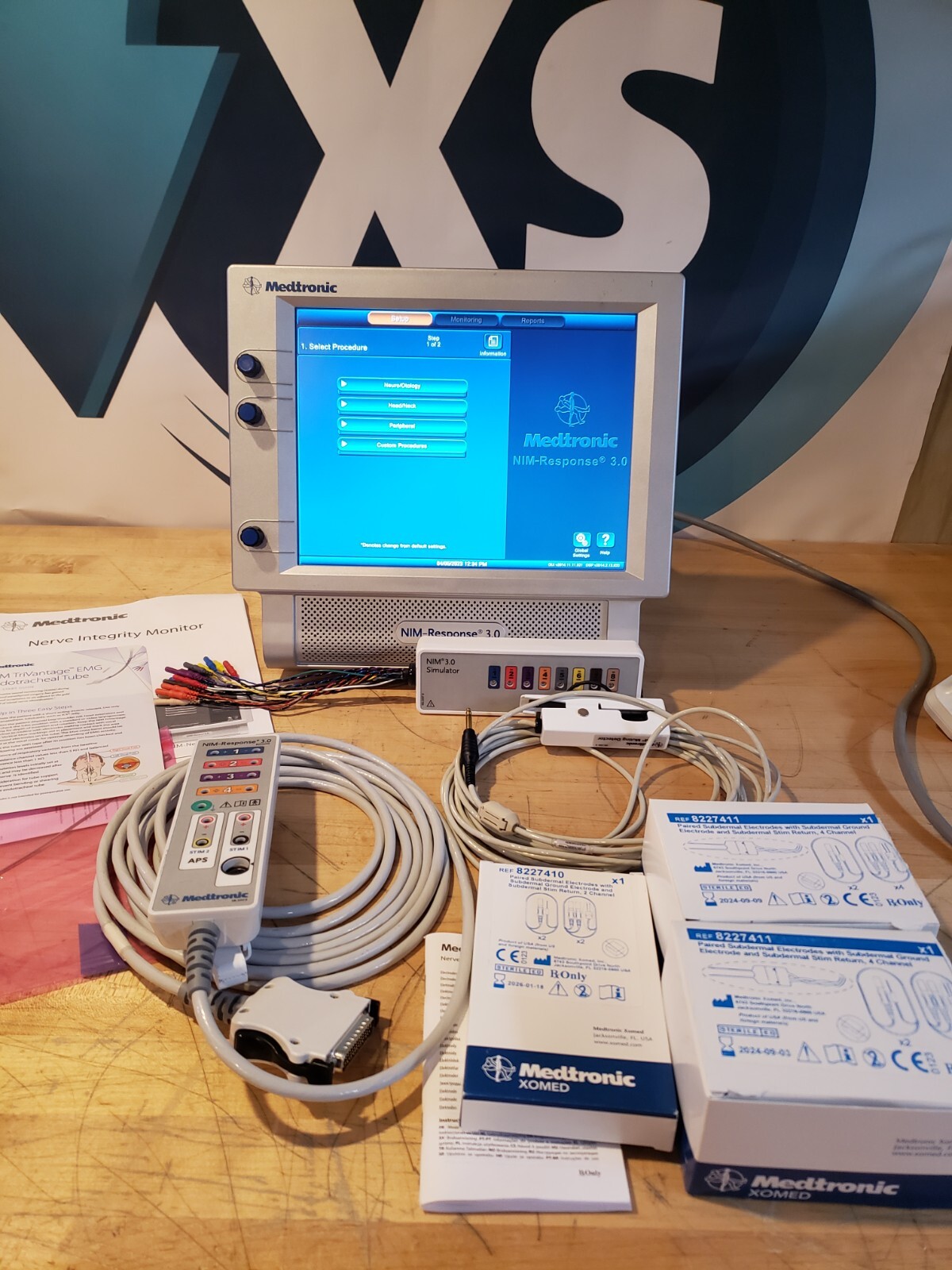 Medtronic NIM Response 3.0 -  Patient Ready w/ cables & accessories
