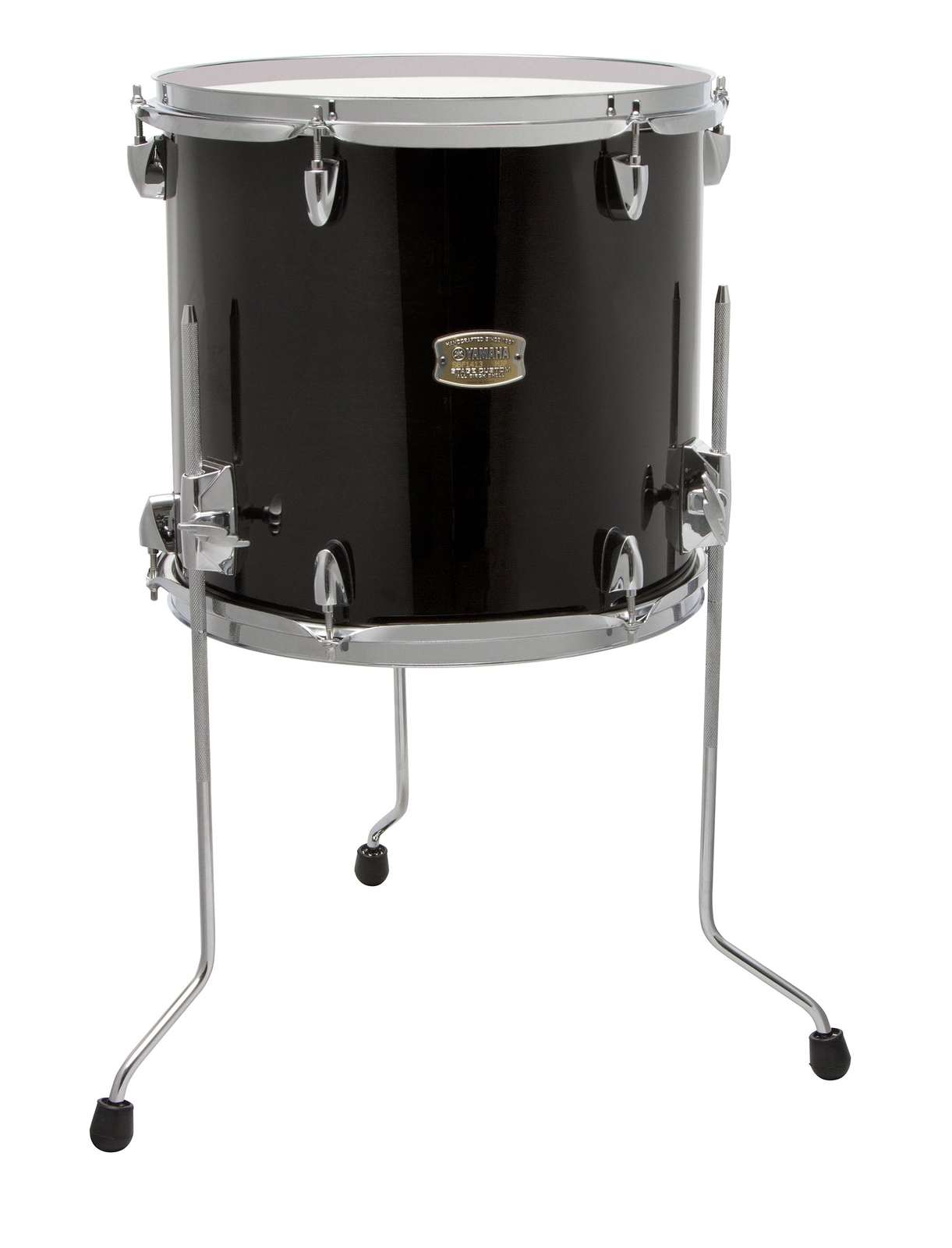 Yamaha Stage Custom Birch Acoustic Floor Tom - 16 x 15 inches / Raven Black