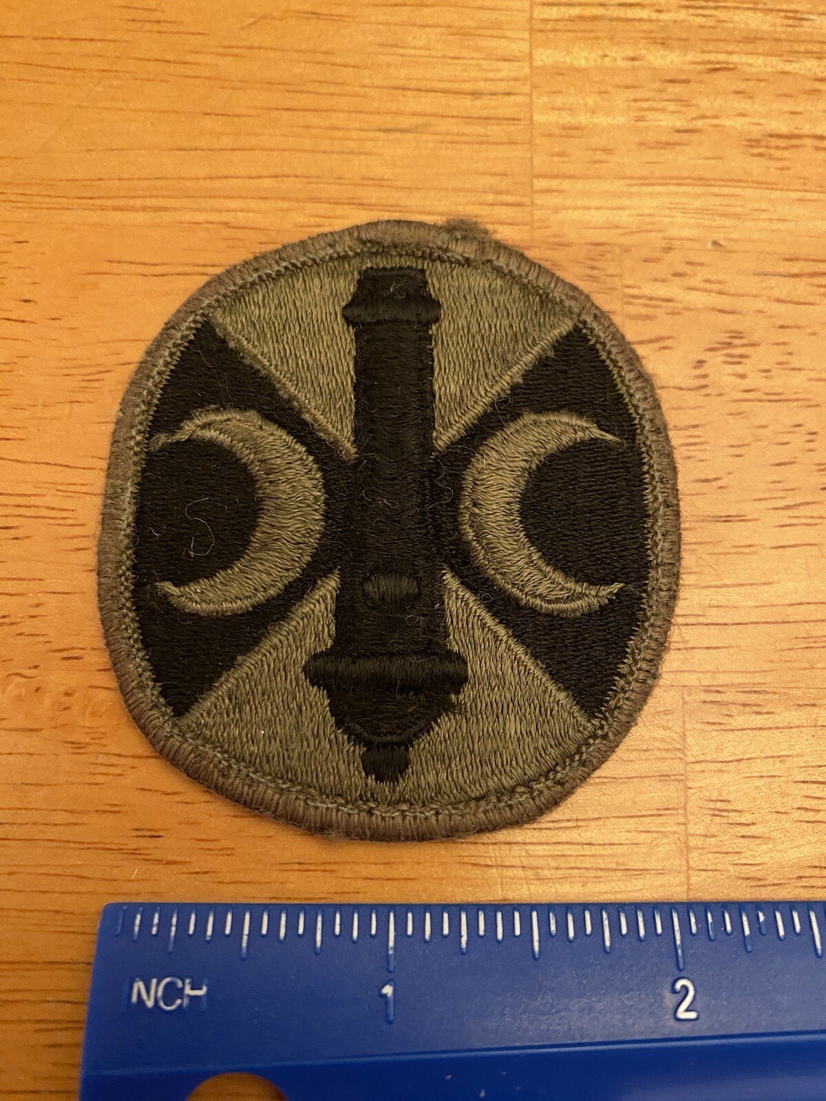 US Army 210th Field Artillery Brigade Subdued Patch INV5354
