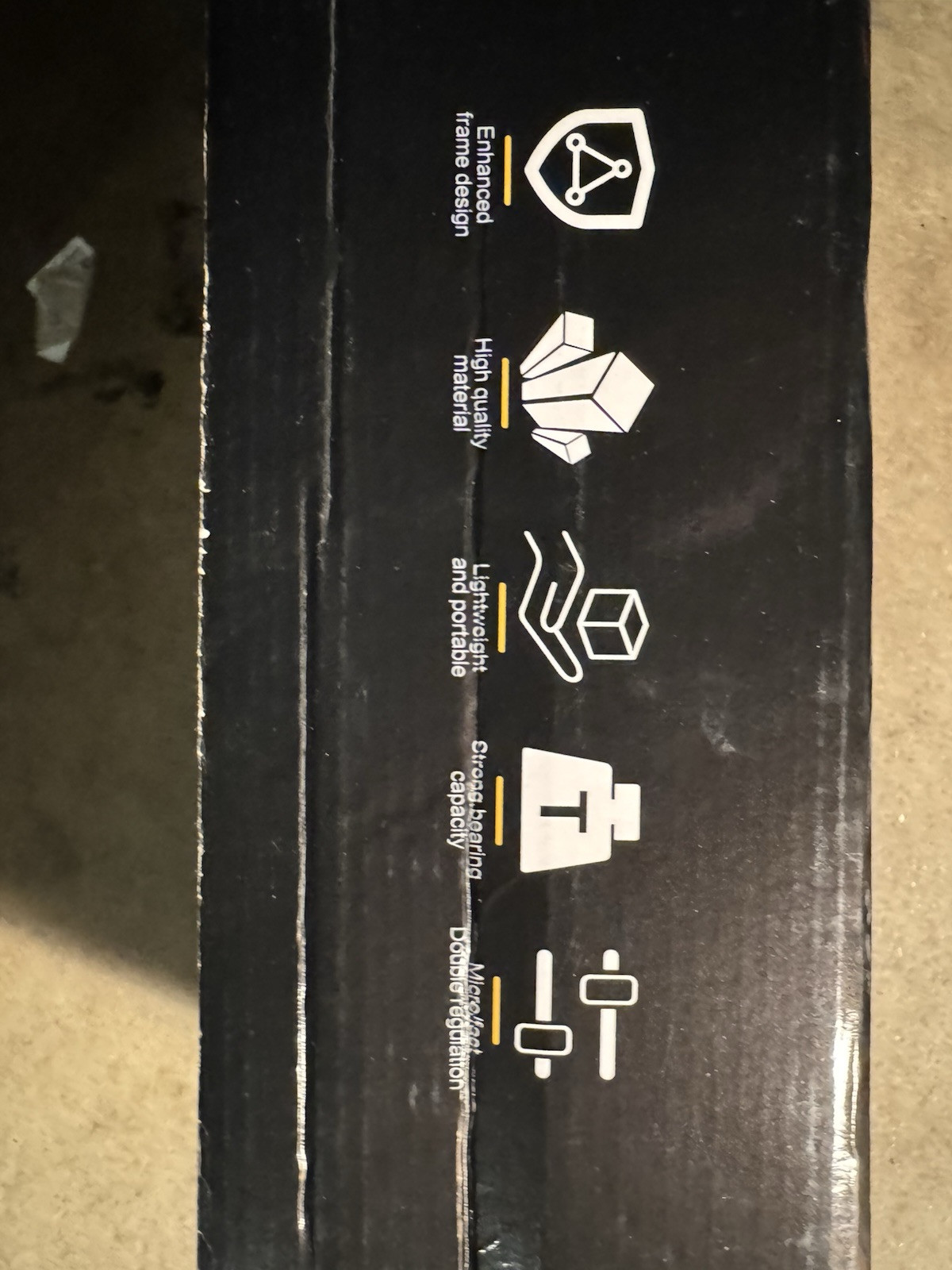 YELLOW JACKET Cabinet Jacks 2 Pack for Installing Cabinets, Labor black