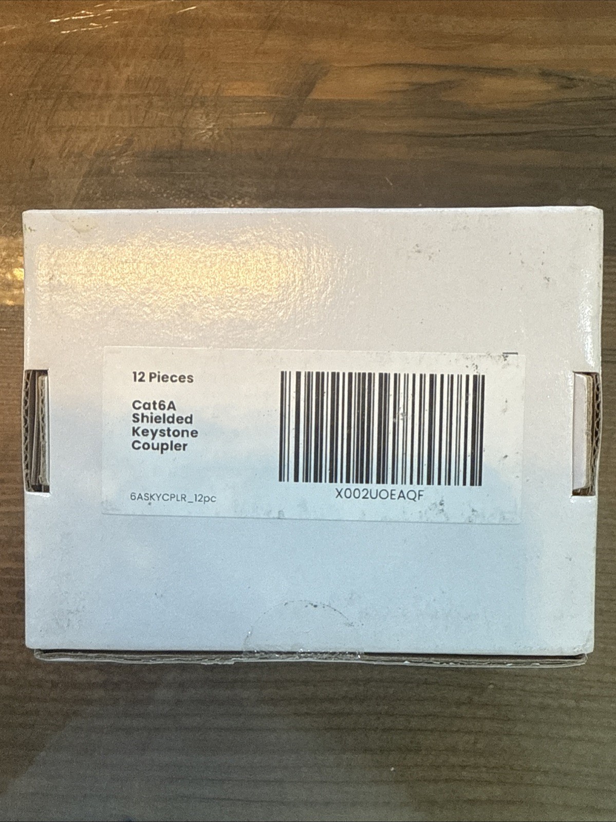 True Cable Cat6A Shielded Keystone Coupler | 12 Pieces