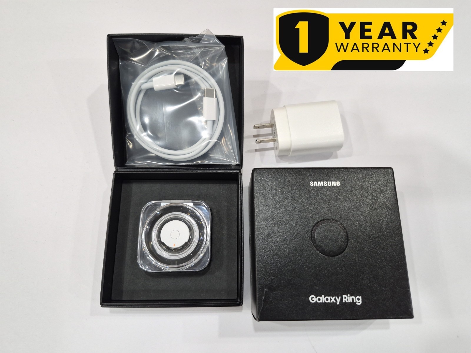 Samsung Galaxy Ring Size 11 Titanium Black SM-Q501 AI Smart Ring