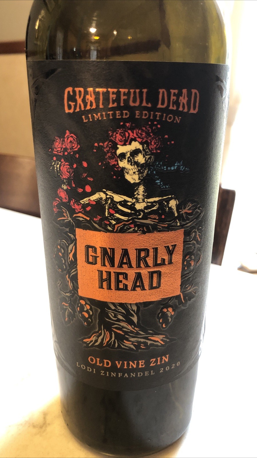 grateful dead  Wine Bottle Empty #2